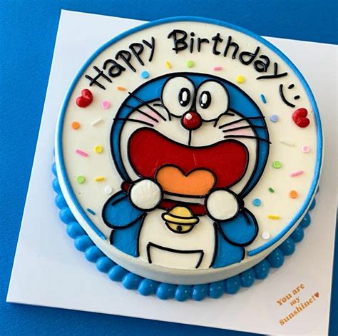 Doraemon cake – Artofit