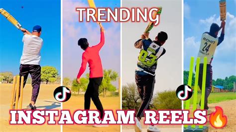 Trending Instagram Cricket Reels Viral Tennis Cricket 3