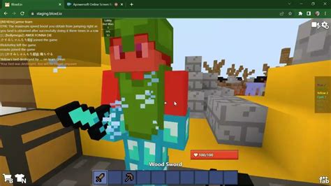 Playing Bloxd Io Bedwars V V V And Pirates With Elliot Youtube