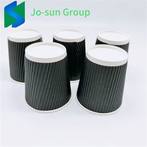 Oz Eco Friendly Disposable Design Custom Ripple Double Wall Corrugated