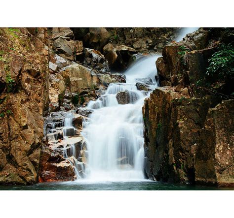 Serene Waterfall Wall Mural TenStickers