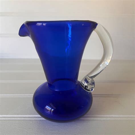 Cobalt Blue Art Deco Etsy