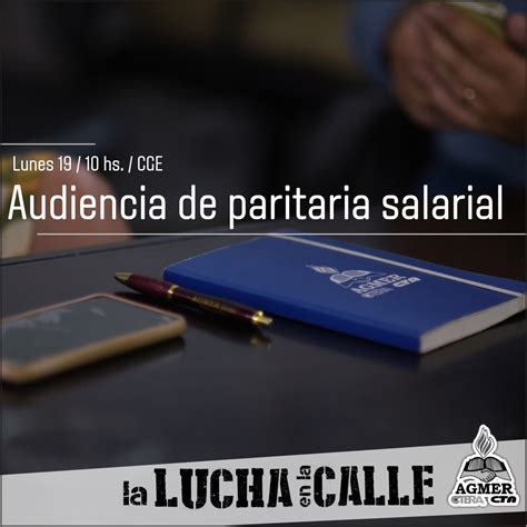 Novedades Audiencia de paritaria salarial el próximo lunes