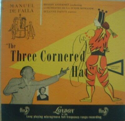 Vinyl Manuel De Falla The Three Cornered Hat Vg Ernest Ansermet Ebay