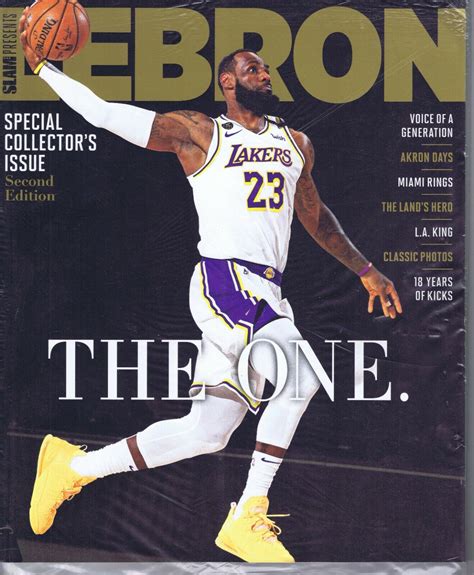 Lebron James Slam Magazine Cover