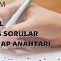 Yds S Nav Km Sorular Ve Cevap Anahtarlar