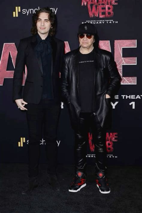 Gene Simmons And Nick Simmons 2024 In 2024 Gene Simmons Kiss Photo