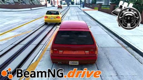 Fazendo Muita Grana No Racha De Rua Beamng Drive Carreira Youtube