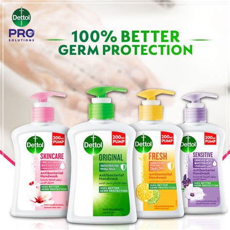 Dettol Skincare Liquid Hand Wash 200ml Dettol Pro Solutions