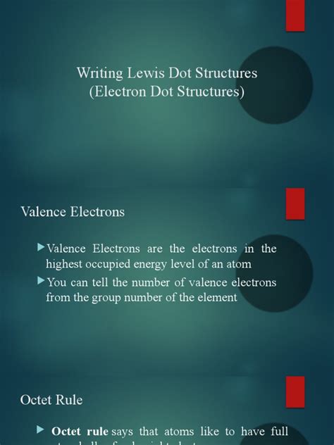 Lewis Dot Structure | PDF | Ion | Chemical Bond