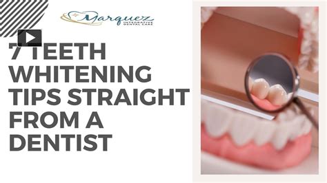 Ppt 7 Teeth Whitening Tips Straight From A Dentist Powerpoint