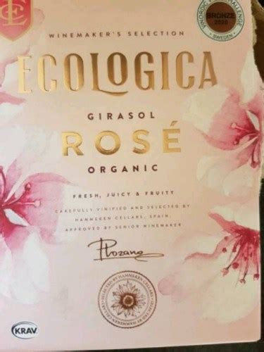 Girasol Ecologica Organic Ros Vivino Australia