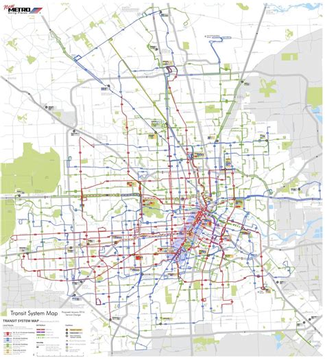 houston reimagined  transit network  increased ridership