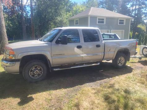 Gmc Sierra 2500 Crew Cab 4x4 8 1l Sle For Sale In Columbiaville Mi