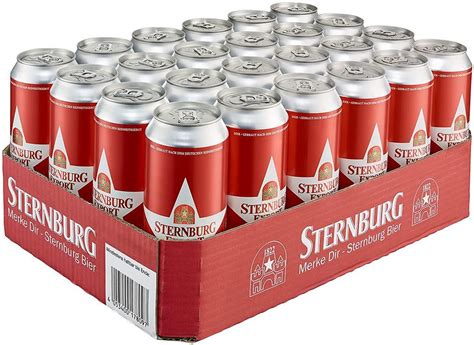 X Sternburg Export Bier L Dosen F R Pfand Statt