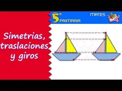 CUARTO GRADO A 2017 Simetrías traslaciones y giros Mate 5º