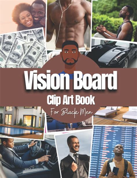 Buy Vision Board Clip Art Book For Black Men Vision Board Supplies For