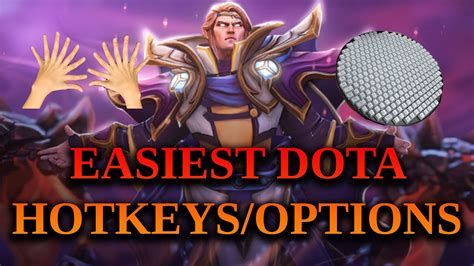 Best Dota 2 Hotkeys And Options Easy For Beginners Youtube