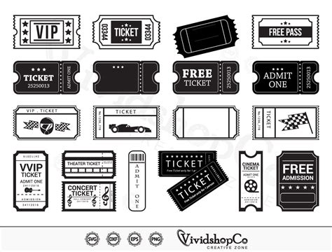 Admission Ticket Clip Art