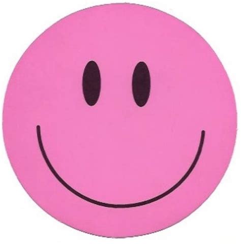 Pink Happy Face