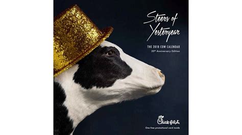 The Reason Chick Fil A Fans Miss Its Old Calendars So Much