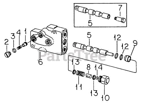 Cub Cadet 149 2050224u Cub Cadet Garden Tractor Control Valve Part