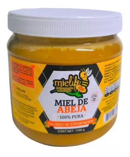 Miel De Abeja Pura 1350 Gr Mantequilla Aceitilla Mielife