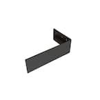 Hampton Bay 12 In L Black Matte Low Profile Alpha Countertop Support