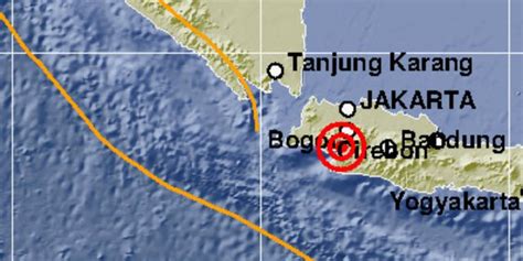 Gempa 5 0 Magnitudo Guncang Sukabumi Getaran Terasa Sampai Jakarta