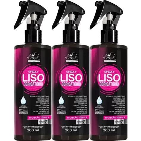 Kit 3 Spray Liso Obrigatorio Belkit 200ML Shopee Brasil