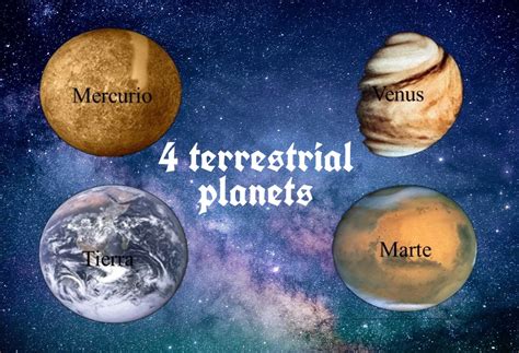 4 Terrestrial Planets by A89iksm on DeviantArt