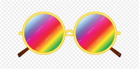 Premium Vector Colorful Goggles On Transparent Background