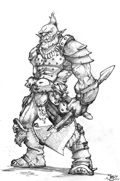 Orc By Eviljoss On Deviantart