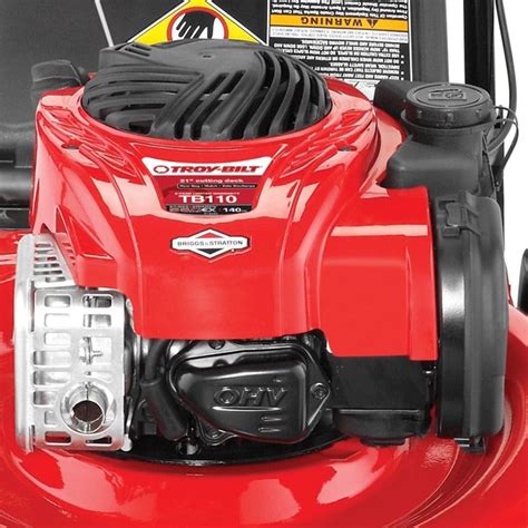 Troy Bilt Walk Behind Push Lawn Mower 140cc Briggs And Stratton Ohv Engine 21in Primadian