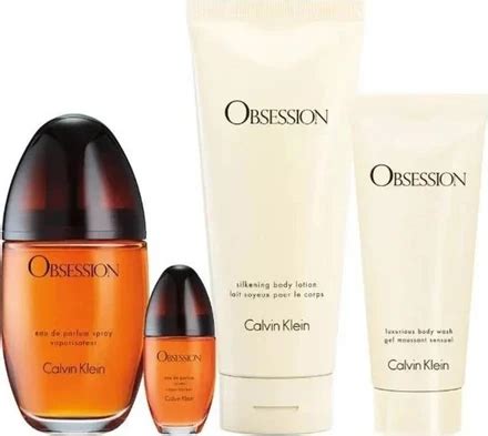 Calvin Klein Obsession Eau De Parfum Ml Ml Shower Gel Ml