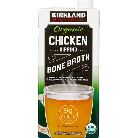 Kirkland Signature Organic Chicken Sipping Bone Broth Fl Oz