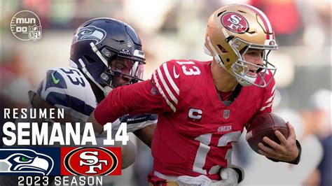 Seattle Seahawks Vs San Francisco 49ers Semana 14 Nfl 2023 Nfl