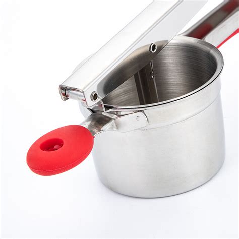 Large Oz Potato Ricer Heavy Duty Stainless Steel Potato Masher And