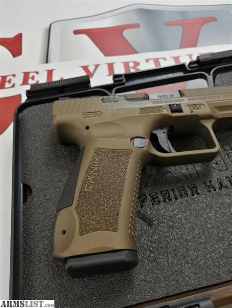 Armslist For Sale Canik Tp9da 9mm Bronze 181 Dasa Full Accessory