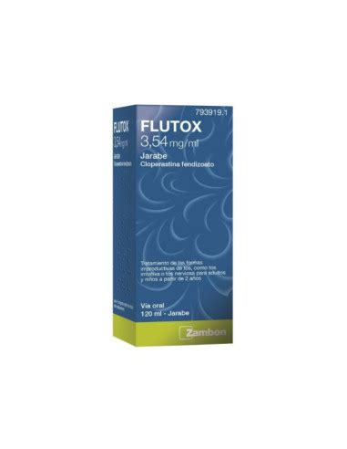 Flutox Mg Ml Jarabe Frasco Ml