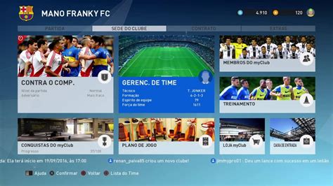 Pes Myclub Dica Como Evoluir O Tecnico Youtube