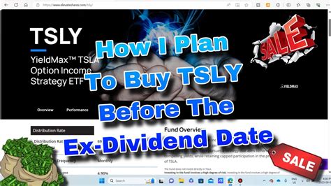 How I Plan To Buy Tsly Yieldmax Tsla Option Income Strategy Etf