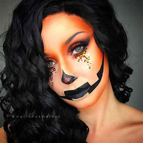 15 Scary Pumpkin Makeup Looks For Halloween 2020 Modern Fashion Blog