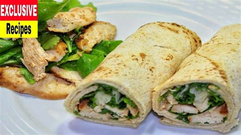 How To Make Chicken Wraps Easy Recipe Paprika Spice