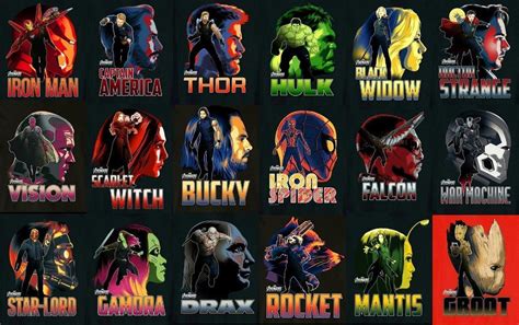 All Eighteen 'Avengers: Infinity War' Character Promo Posters Revealed