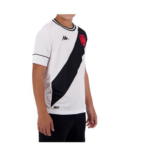 Camisa Kappa Vasco Ii Torcedor Infantil Submarino