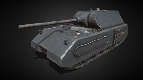 Panzerkampfwagen Viii Maus 3D Print Details