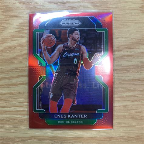 Yahoo Panini Prizm Enes Kanter Red