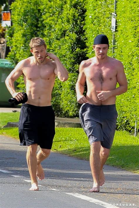 Shirtless Charlie Hunnam And Garrett Hedlund In Hawaii 2018 POPSUGAR