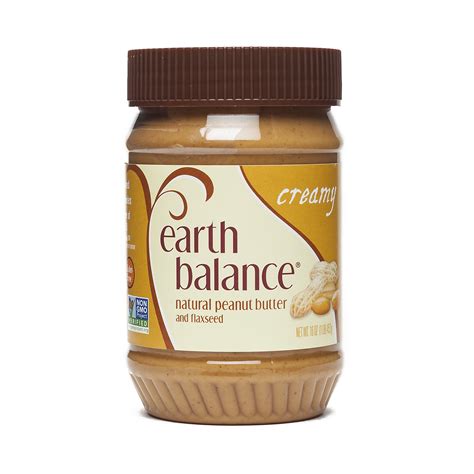 16 Oz Creamy Peanut Butter By Earth Balance Thrive Market